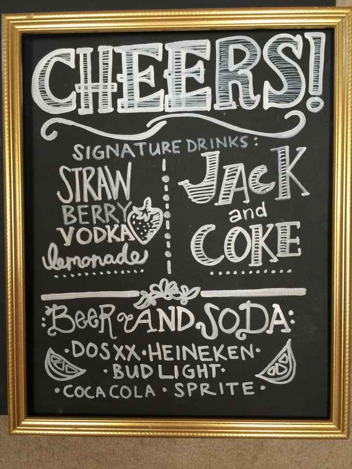 My DIY Ice Cream and Bar Menus