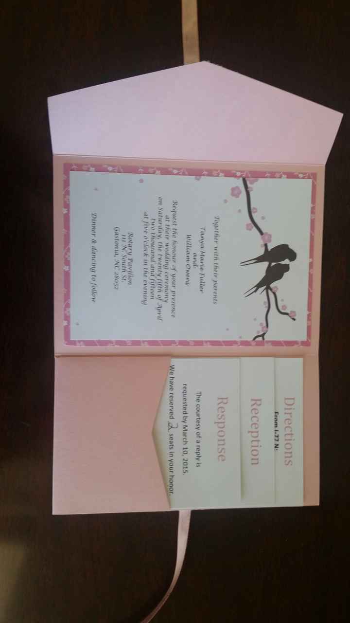 My DIY Invites!