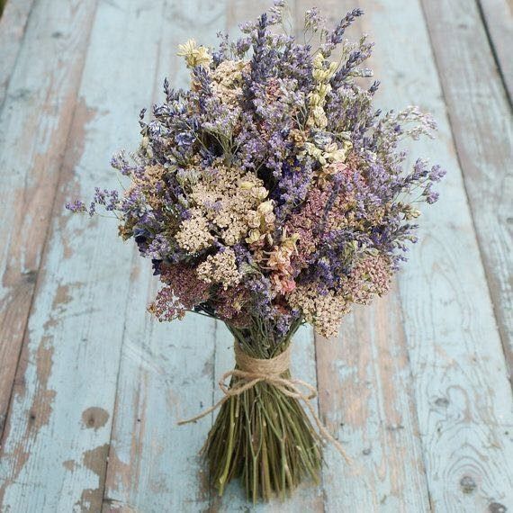 Dried flower bouquets
