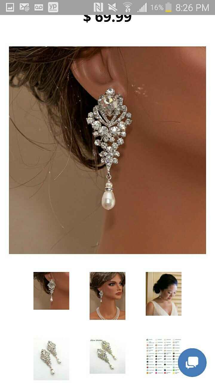 Wedding earrings I must have!!!