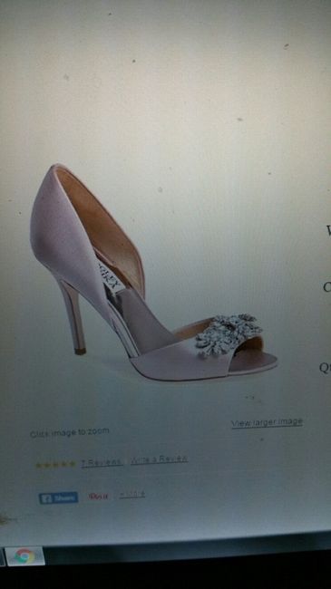 Shoes?  what color are you wearing?