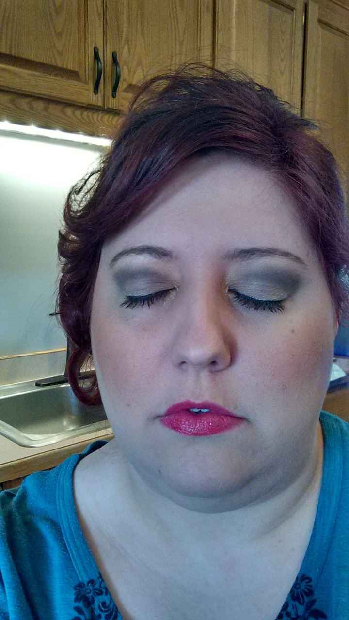 Hair & Makeup Trial Pics