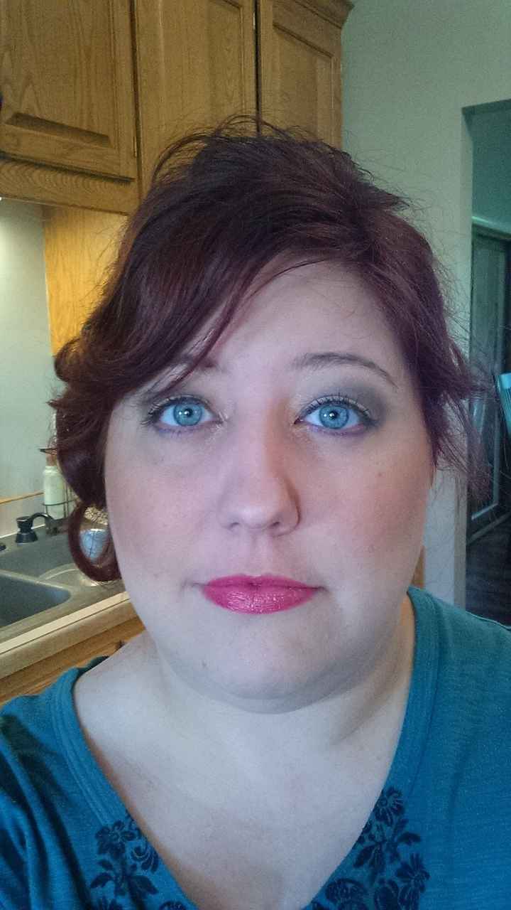 Hair & Makeup Trial Pics