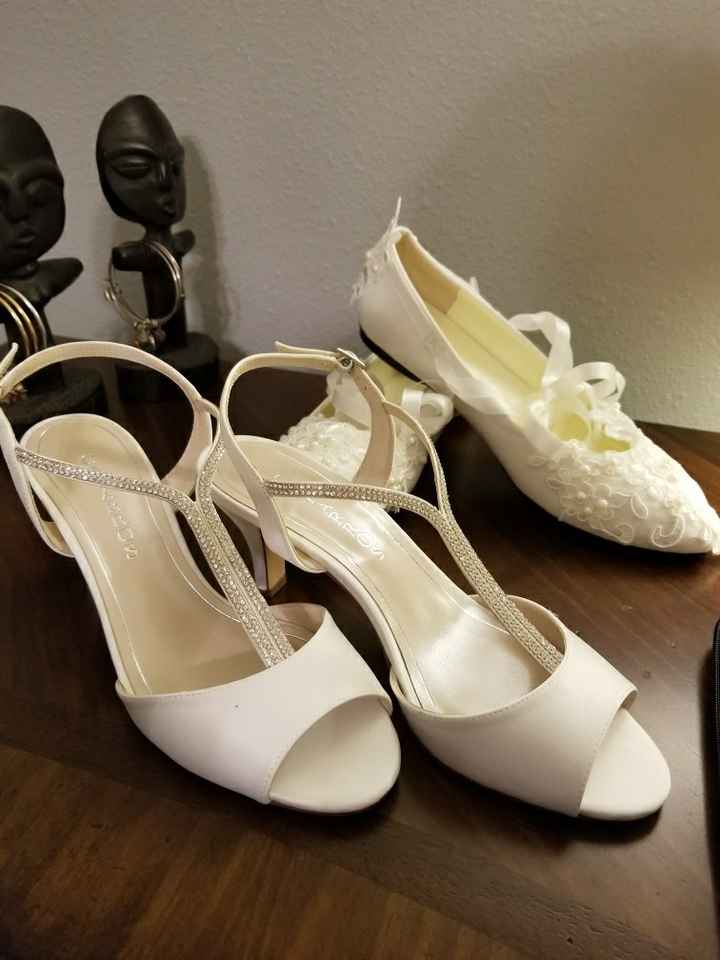 I bought my wedding shoes!