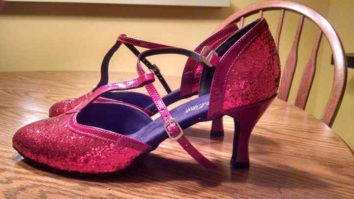 My shoes are here! And they're even better in person, but...