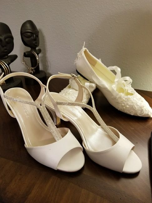 I bought my wedding shoes!