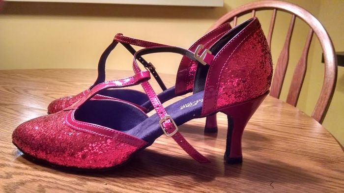 My shoes are here! And they're even better in person, but...