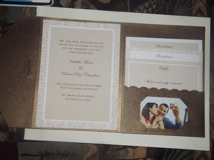 Pictures of your invitations?!? Please oh please!