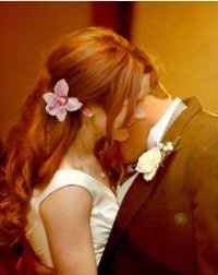 hair delimma - trying to find style - fresh flowers or not?