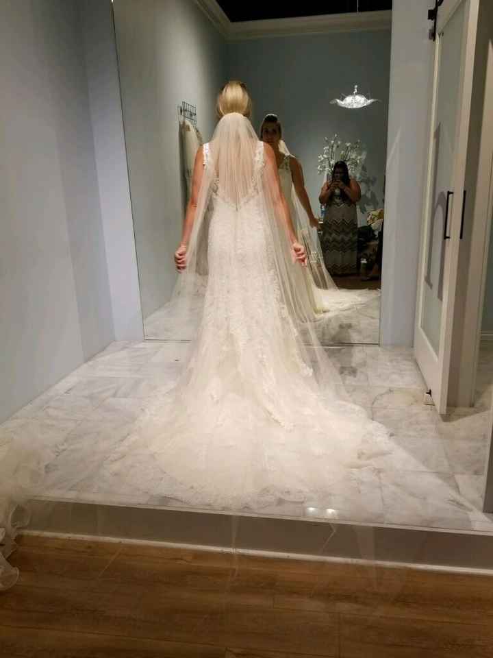 Took my dress home today!