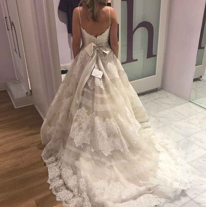 What was the most unique dress you tried on? Pics?