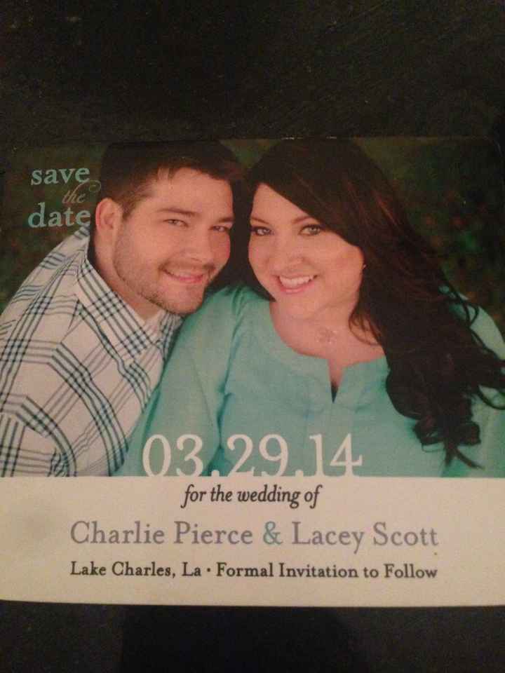 Magnet save the dates