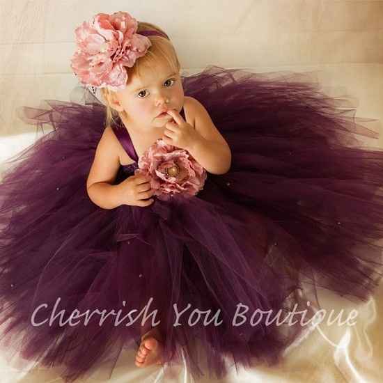 Anybody pick a tutu dress for the flower girl?