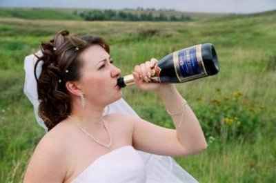 I thought this was kinda funny. Drunk brides?