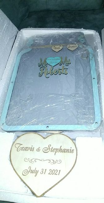 Bought my guest book. 2