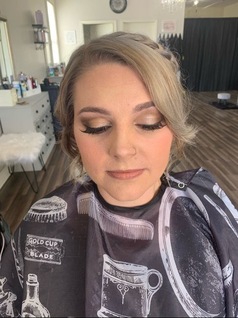 Makeup and hair trial 4