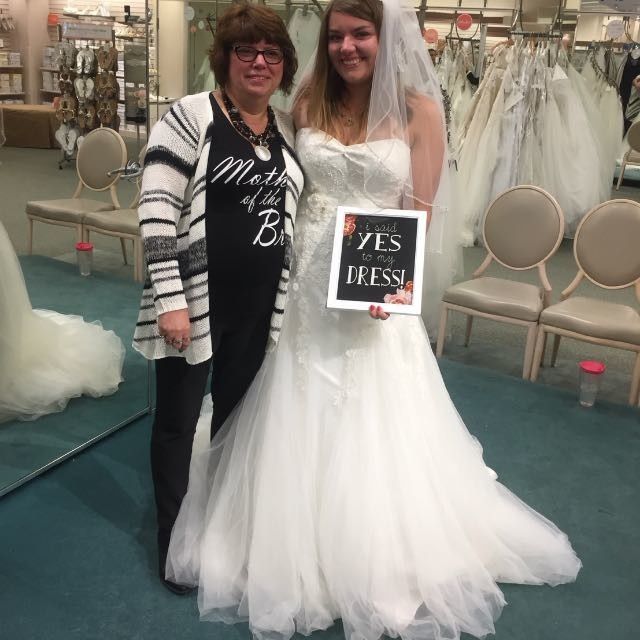 Let's see your wedding dresses.