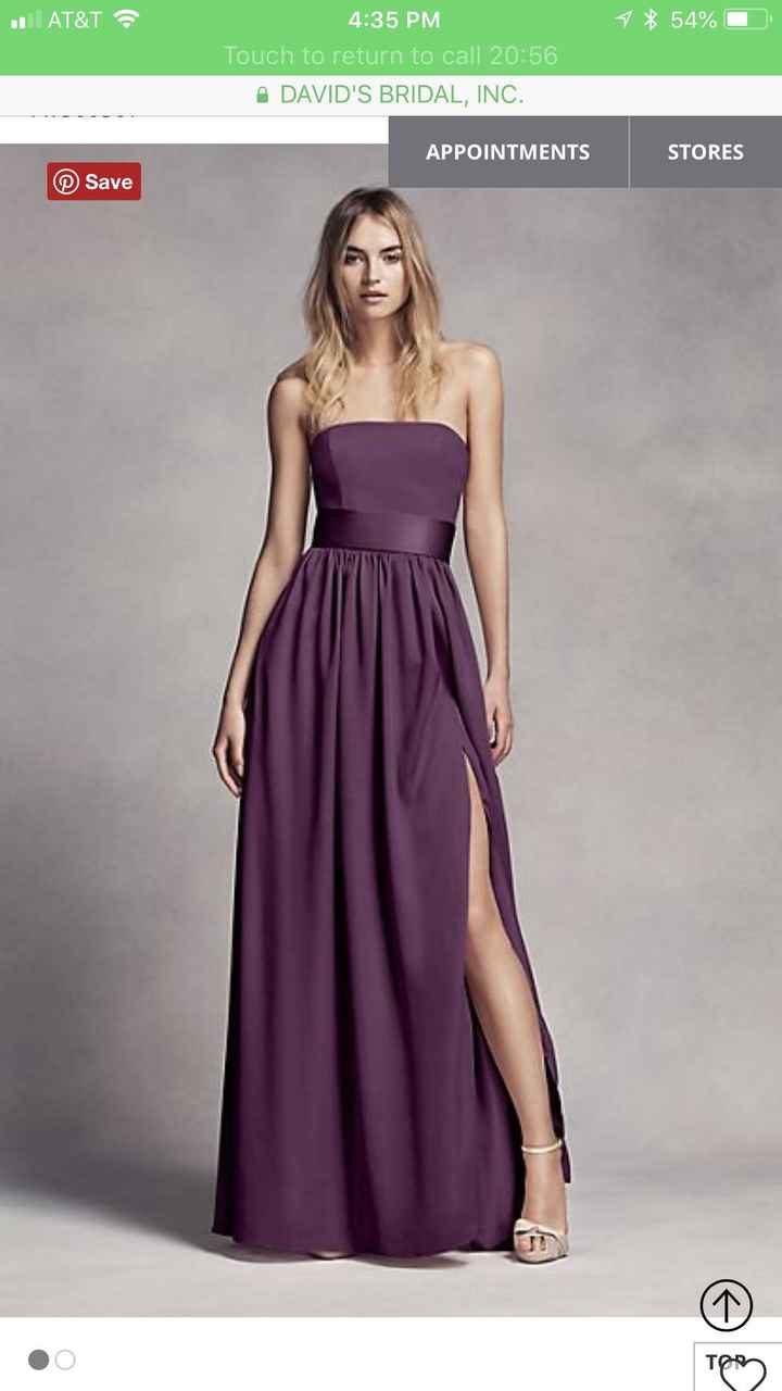 Show me your bridesmaids dresses! - 1