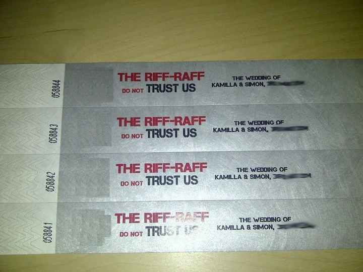 DIY Ticketmaster invite.