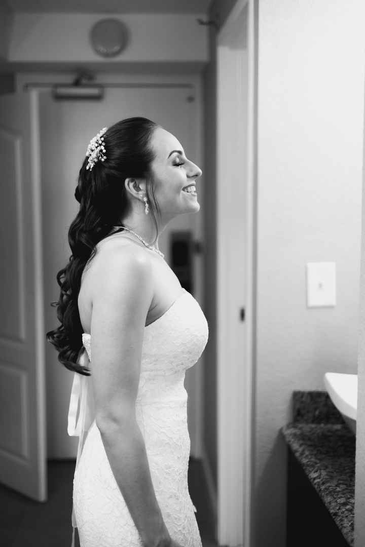 How much did your wedding dress alterations cost? - 1