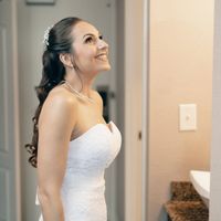 How much did your wedding dress alterations cost? - 1