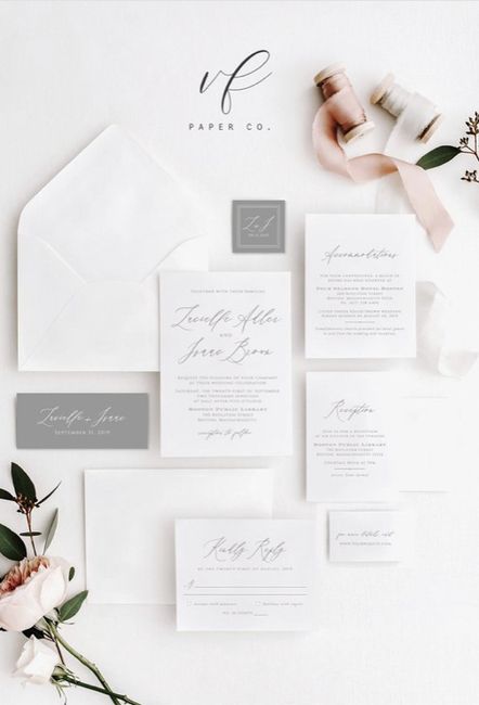 Save the dates And wedding invites - 2