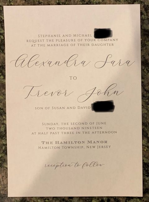 Invitations! - 1