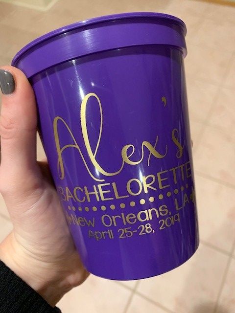 Bachelorette Cups
