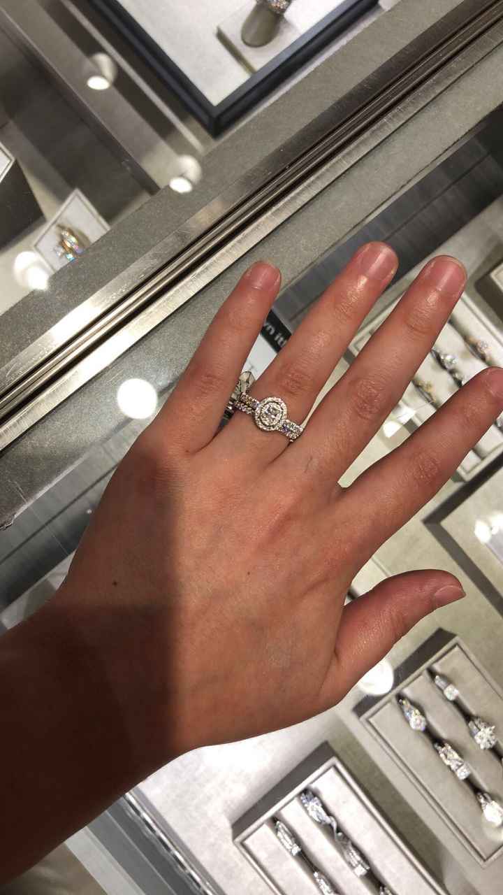 Let’s see those Oval engagement rings!❤️ - 1