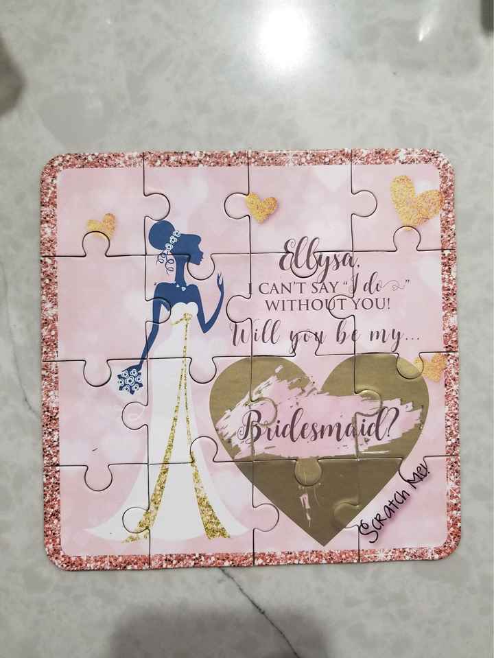Bridesmaid Proposal - 1