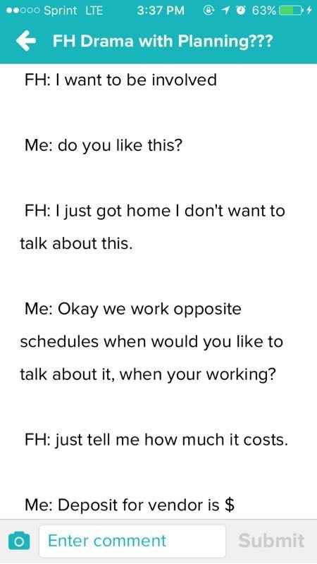 Did you FH help with ceremony planning?