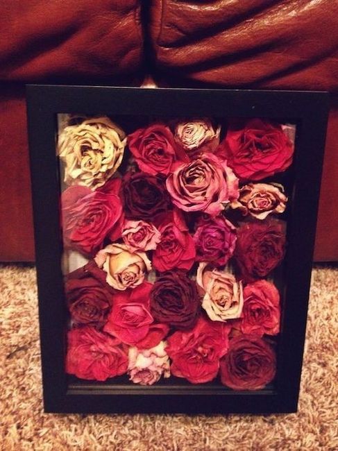 What did you/will you do with your bouquet? (Or just show it off!!)