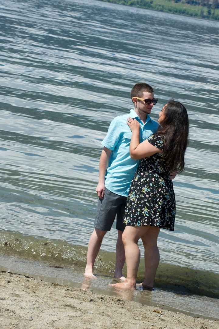 Did you do an engagement photo session?