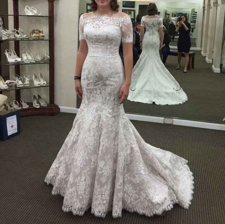 Show off your dress!!