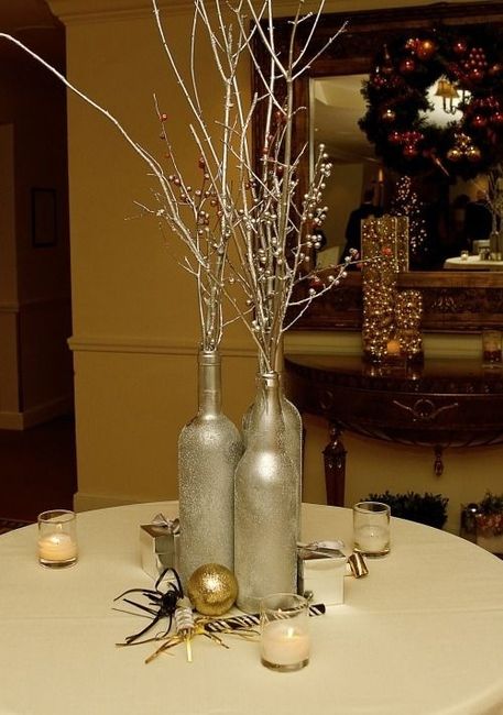 Wine bottle centerpeices?
