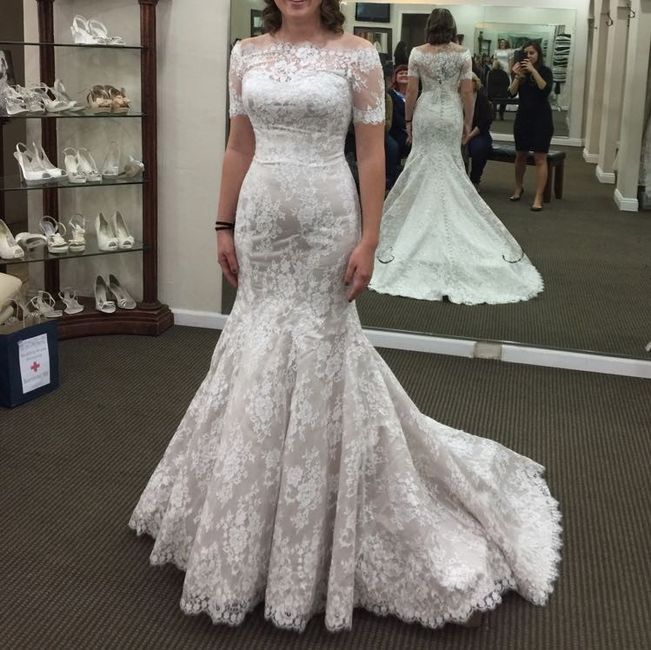 Show off your dress!!