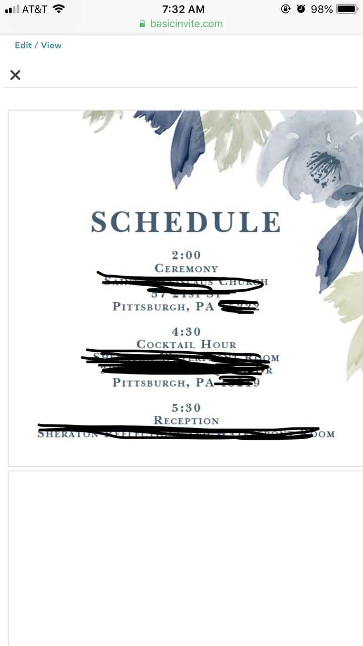 Invitation wording help - 2