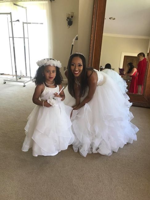 My cute little flower girl