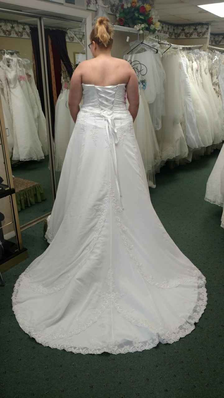 I said yes to the first dress!!