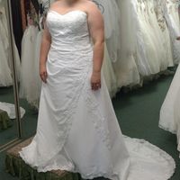 I said yes to the first dress!!