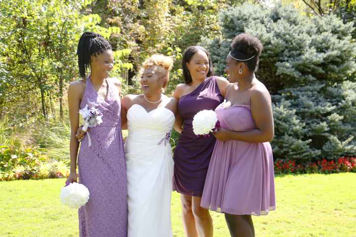 Mismatched Bridesmaid Dresses