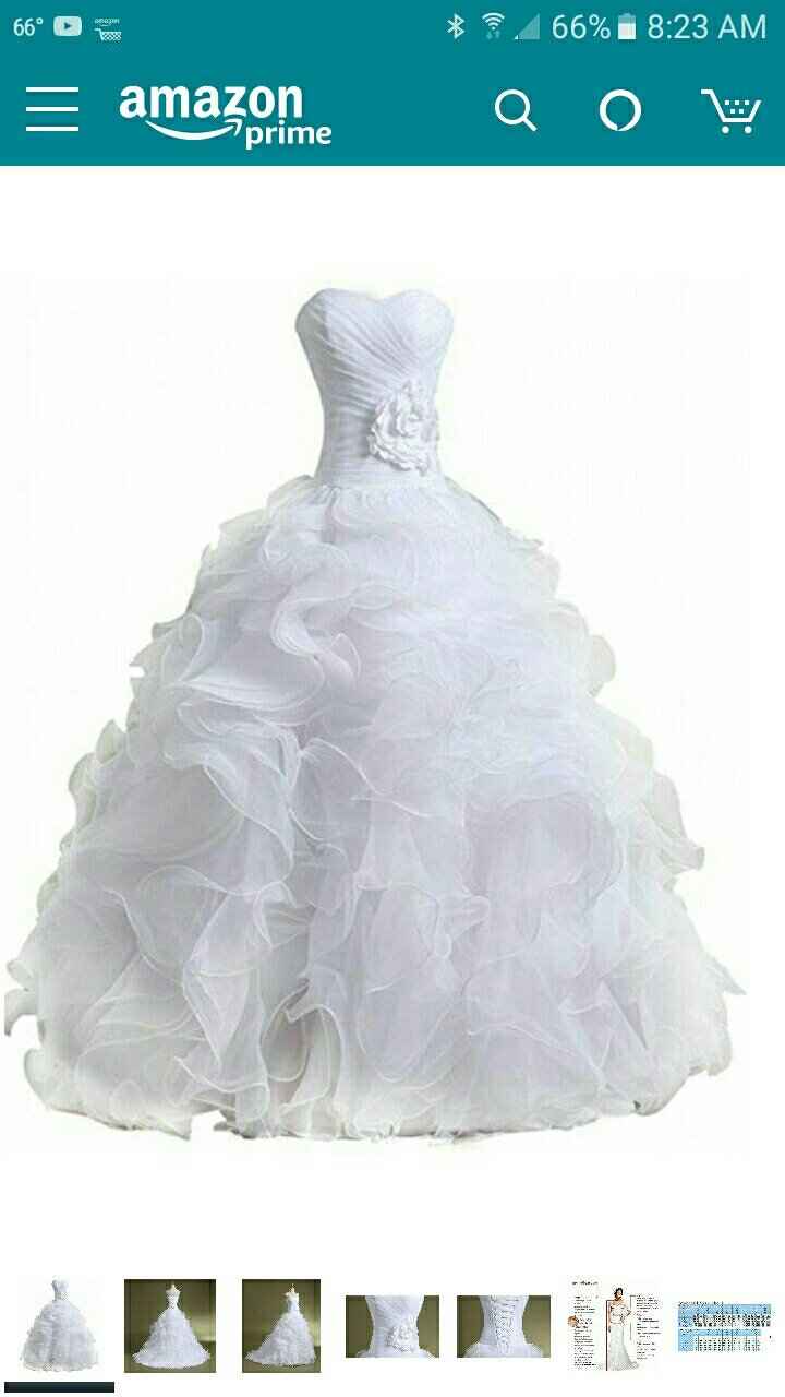 Wedding gown budget - 1