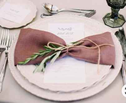 Mauve Napkins - 3