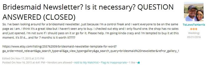 FFS - Can we please have one day where a thread is not hidden?