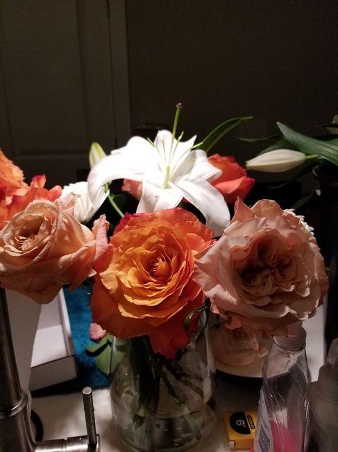 Reception centerpieces