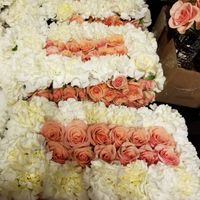 Bricks for the chuppah - which went somewhere else