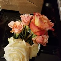 Cocktail hour centerpieces