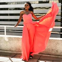 Bridesmaid doing her own photoshoot