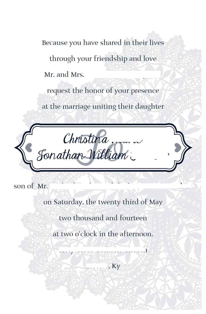SHOW ME YOUR : Wedding Invitations / RSVP Cards!