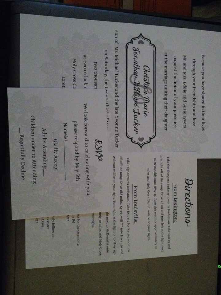 DIY Invitations